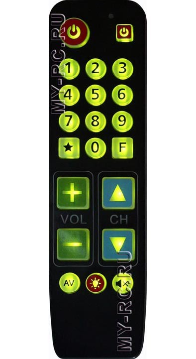 Обучаемый пульт HR-21J